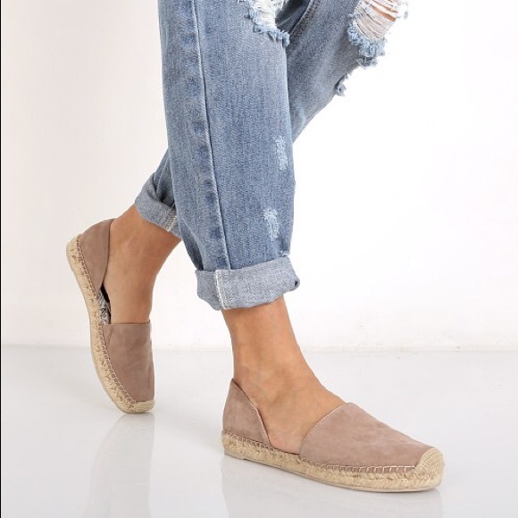 ❤️SOLD! DOLCE VITA: Suede Ciara d'Orsay Espadrille - Picture 2 of 8